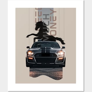 Ford Mustang GT500 Posters and Art